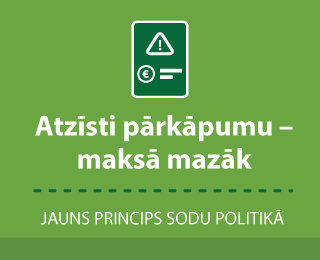 Jauns princips sodu politikā