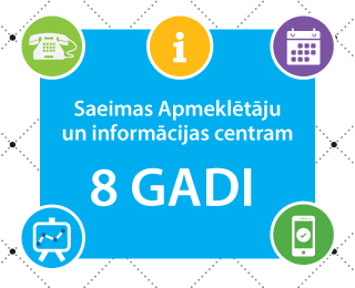 Saeimas apmeklētāju un informācijas centram 8 gadi