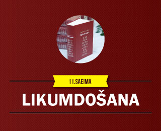 Infografika: 11.Saeima. Likumdošana