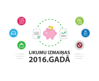 Likumu izmaiņas 2016.gadā