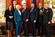 The Saeima hosts an event in honour of Canadian allies and their contributions to collective security