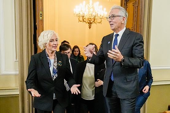 Saeimā viesojas Eiropas Padomes Parlamentārās asamblejas prezidents