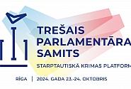 Parliamentary Summit of the Crimean Platform in support of Ukraine to be held in Riga on Thursday