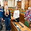 Zanda Kalniņa-Lukaševica tiekas ar AFS Starpkultūru programmas jauniešiem