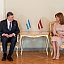 Zanda Kalniņa-Lukaševica tiekas ar Argentīnas vēstnieku