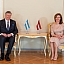 Zanda Kalniņa-Lukaševica tiekas ar Argentīnas vēstnieku