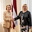Ināra Mūrniece tiekas ar Vācijas vēstnieci