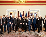 Daiga Mieriņa tiekas ar Latvijas kosmosa nozares pārstāvjiem