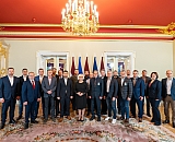 Daiga Mieriņa tiekas ar Būvmateriālu ražotāju asociācijas pārstāvjiem