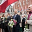 Komunistiskā genocīda upuru piemiņas dienai veltītā ziedu nolikšanas ceremonija