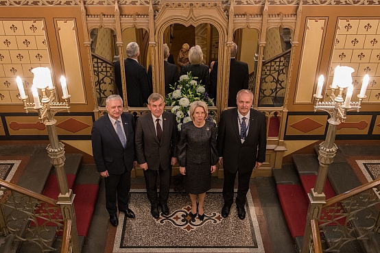 Baltijas Asamblejas balvu pasniegšanas ceremonija