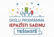 Tiešsaistes skolu programmā “Iepazīsti Saeimu” piedalījušies vairāk nekā 2300 skolēnu no visas Latvijas